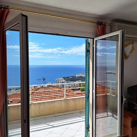 Monaco Sunset T3 Avec Garage Vue Imprenable Beausoleil