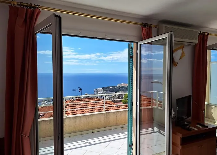Monaco Sunset T3 Avec Garage Vue Imprenable Beausoleil